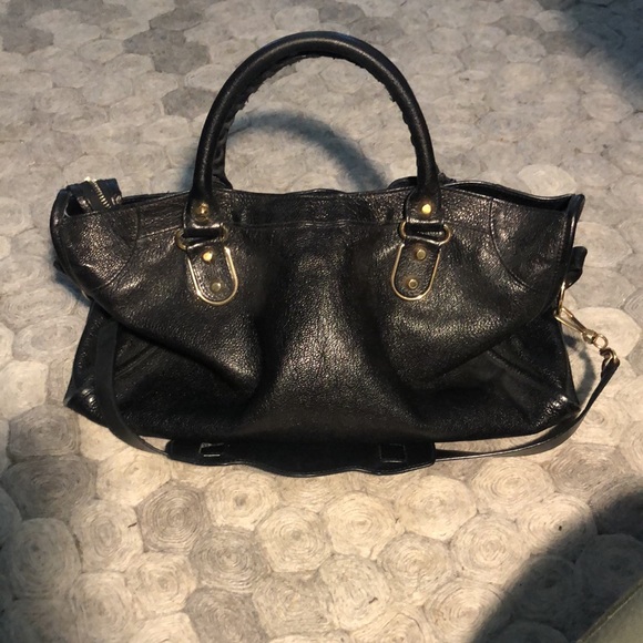 Balenciaga City Bag black and gold. - Picture 2 of 16